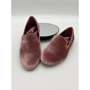 Birdies The Starling Flat Ballet Shoe Slipper Raspberry Velvet